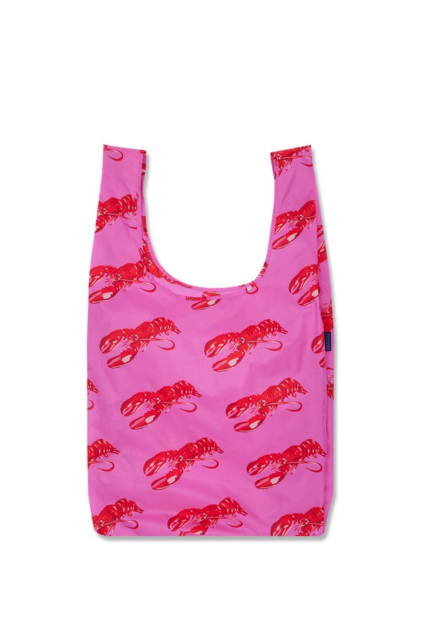 바쿠백의 핑크 로브스터 대형 에코백은 립스탑 나일론 소재로 제작되어 튼튼하고 가벼우며 넉넉한 수납 공간을 제공합니다. 접이식 디자인과 파우치 포함으로 휴대성을 높였으며, 쇼핑, 여행, 일상 등 다양한 용도로 활용 가능합니다. 14세 이상 사용 가능하며, 핑크와 레드의 로브스터 패턴이 돋보이는 사각 디자인의 여성용 가방입니다.
