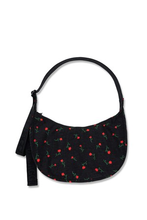 [바쿠백] BAGGU 나일론 크레센트백 미디움 Painted Wildflower