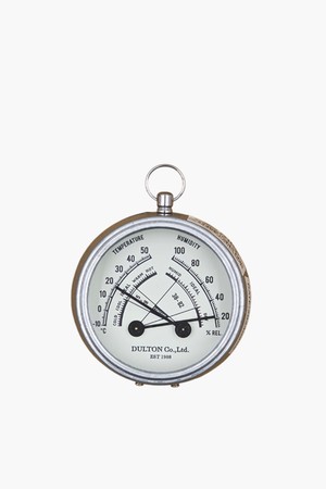 [덜튼] 빈티지 철제 아날로그 자석 온습도계