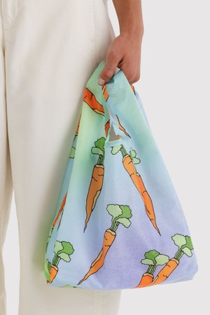[바쿠백] 소형 베이비 에코백 장바구니 Carrots