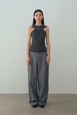 x wrap sleeveless (blue stone)