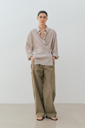 sheer ST shirt (sand beige)