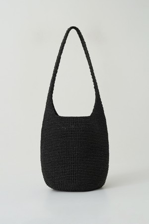 handmade knit bag (black)