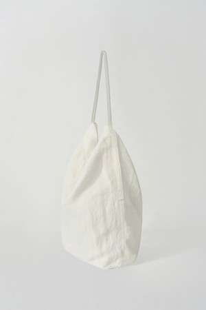 linen carry bag (white)