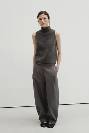 turtle knit top (mushroom)