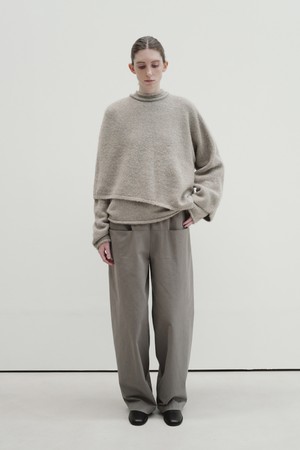 soft cape knit (ash)
