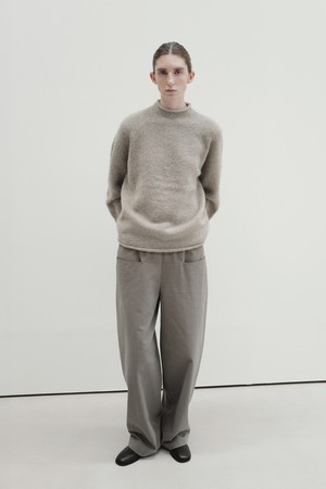 soft mock knit (ash)