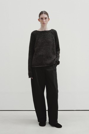 side tuck pants (espresso)