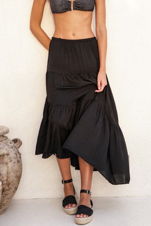 HYPNOTIC TIERED SKIRT