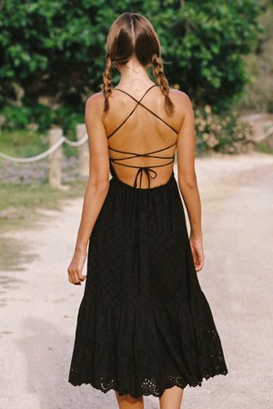 EBONY SIREN DRESS