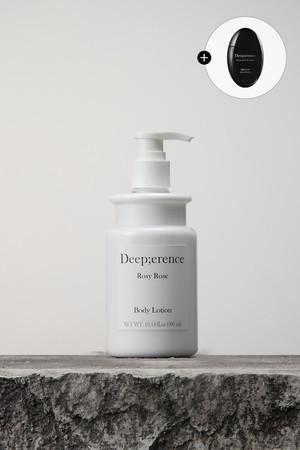 퍼퓸 드 바디로션 300ml [로지로즈] + 퍼퓸 핸드크림 본품 랜덤 증정
