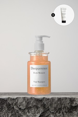 바이탈 퍼퓸 헤어 샴푸 300ml [프레쉬모먼트] + 진저바바 트리트먼트 본품 증정