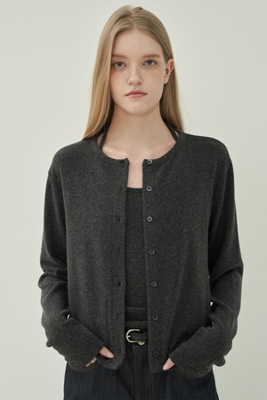 소프트 홀터 가디건세트 - Charcoal