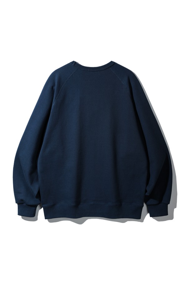 BAKKEN - 스웻셔츠 - 바켄 Coloration Raglan 스웨트셔츠 BK5980_다크블루