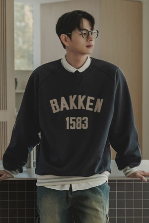 바켄 Bakken 1583 트랙 스웨트셔츠 BK5989_차콜