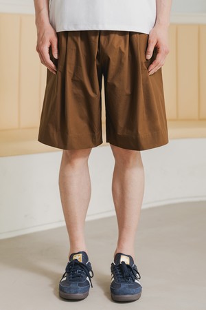 [DE LUXE] 앨빈클로 버뮤다 원턱 와이드 하프 팬츠 DLX1322 (4 COLOR)