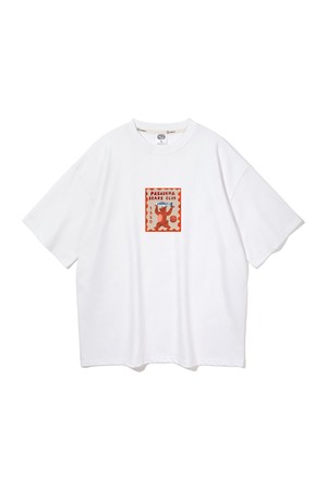 [CP]앨빈클로 BEAR STAMP 오버핏 반팔티 AST4569_S