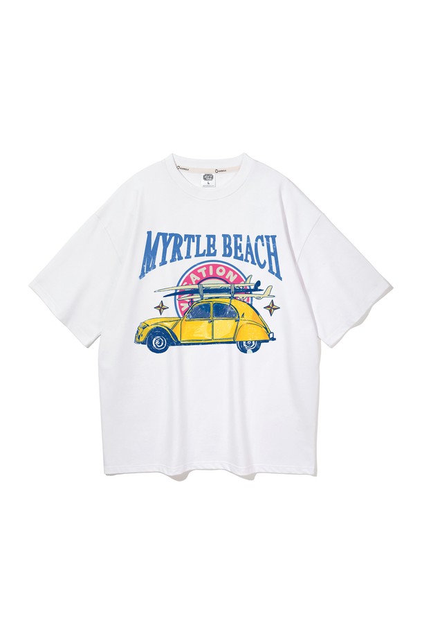 앨빈클로 MYRTLE BEACH (머틀 비치) 오버핏 반팔티 AST4540 (6 COLOR)는 24 SUMMER SEASON COLLECTION 제품입니다. 면, 폴리에스테르, 스판덱스 혼방 소재로 제작되어 편안한 착용감을 제공하며, 캐주얼하고 미니멀한 스타일을 연출합니다. 라운드넥에 오버핏 디자인으로 편안하게 착용 가능하며, 사이드 투 포켓과 카고 스타일 디테일이 특징입니다. 화이트, 크림, 그레이, 그린, 와인, 차콜 6가지 색상으로 출시되어 폭넓은 선택지를 제공하며, 일상생활에서 활용하기 좋습니다. 반소매 기장의 레귤러 기장 상의로 여름철 시원하게 입을 수 있습니다.
