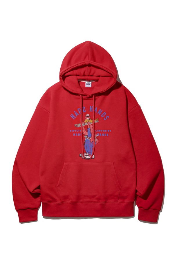 앨빈클로 하드 핸즈 오버핏 후드티 AVH629는 부드러운 촉감의 면과 폴리에스테르 혼방 소재로 제작되어 봄, 가을, 겨울까지 폭넓게 활용 가능한 후드티입니다. 베이직하고 캐주얼한 스타일로, 일상에서 편안하게 착용할 수 있으며, 오버핏 디자인으로 트렌디한 핏을 연출합니다. 아이보리, 스카이블루, 레드, 그레이, 블랙 5가지 컬러로 출시되어 취향에 맞게 선택할 수 있습니다. 프렌치 테리 원단에 그래픽 아트워크 포인트를 더하고, 건열 처리 직접 날염 프린팅으로 디자인의 완성도를 높였습니다. 동네 마실룩이나 캠핑룩, 캐주얼, 미니멀, 스트리트 스타일을 즐겨 입는 분들께 추천합니다.
