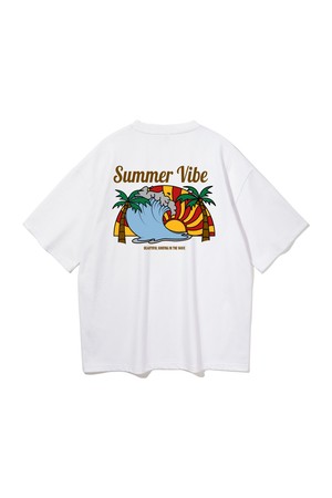 앨빈클로 SUMMER VIBE 오버핏 반팔티 AST4519 (3 COLOR)