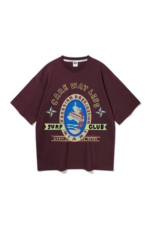 앨빈클로 MIAMI SURF CLUB 오버핏 반팔티 AST4537 (4 COLOR)