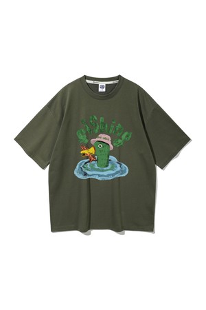 앨빈클로 FISHING DUCK 오버핏 반팔티 AST4568 (5 COLOR)