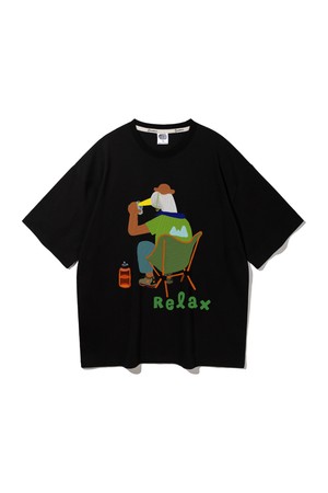 앨빈클로 DUCK RELAX 오버핏 반팔티 AST4543 (5 COLOR)