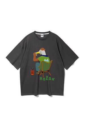 앨빈클로 DUCK RELAX 오버핏 반팔티 AST4543 (5 COLOR)