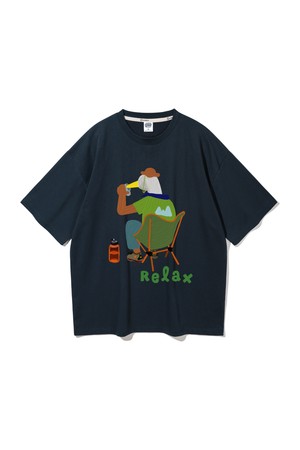 앨빈클로 DUCK RELAX 오버핏 반팔티 AST4543 (5 COLOR)