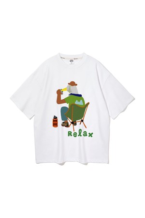 앨빈클로 DUCK RELAX 오버핏 반팔티 AST4543 (5 COLOR)