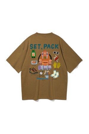 앨빈클로 SET PACK 오버핏 반팔티 AST4546 (6 COLOR)