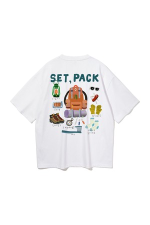 앨빈클로 SET PACK 오버핏 반팔티 AST4546 (6 COLOR)