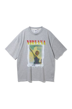 앨빈클로 NIRVANA 오버핏 반팔티 AST4560 (3 COLOR)