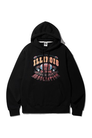 앨빈클로 일리노이즈 럭비 오버핏 후드티 AVH608 (4 COLOR)