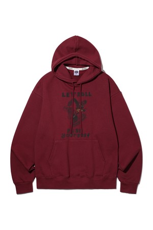 앨빈클로 레츠 롤 오버핏 후드티 AVH620 (3 COLOR)