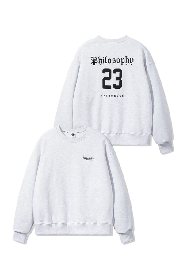 PHILOSOPHY (필로소피) 오버핏 스웨트 맨투맨 MAR281 (3 COLOR)입니다. 부드러운 촉감의 프렌치 테리 원단을 사용하여 제작되었으며, 텐터 및 텀블 가공으로 변형을 최소화했습니다. 넉넉한 오버핏으로 편안한 착용감을 선사하며, 더블 스티치 디테일로 튼튼함을 더했습니다. 라운드넥 디자인에 로고 자수 디테일이 돋보이며, 화이트 멜란지, 그레이, 블랙 3가지 색상으로 출시되었습니다. 일상, 동네 마실룩, 캠핑룩 등 다양한 TPO에 맞춰 캐주얼, 스트리트, 미니멀 스타일을 연출하기 좋습니다.
