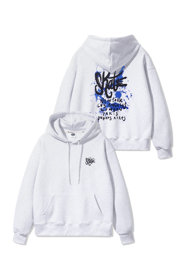 SKATE(스케이트) 오버핏 후드티 AVH270은 남녀 모두 착용 가능한 캐주얼하고 스트릿 스타일의 후드티입니다. 부드러운 촉감의 면과 폴리에스테르 혼방 소재로 제작되었으며, 봄, 가을, 겨울 계절에 적합합니다. 화이트 멜란지, 그레이, 블랙 3가지 컬러로 출시되었으며, 그래피티와 로고 패턴이 특징입니다. 넉넉한 오버핏과 긴 소매 기장, 두꺼운 두께감으로 편안하고 따뜻하게 착용할 수 있으며, 프렌치테리 원단, 고밀도 소재, 신축성, 트리플 및 더블 스티치 마감으로 뛰어난 내구성을 자랑합니다.
