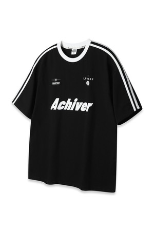 ACHIVER 트랙 오버핏 반팔티 AST4803 (2 COLOR)