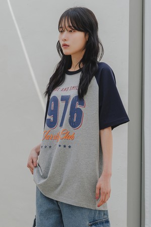 1976 래글런 오버핏 반팔티 AST4759 (3 COLOR)