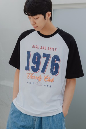 1976 래글런 오버핏 반팔티 AST4759 (3 COLOR)