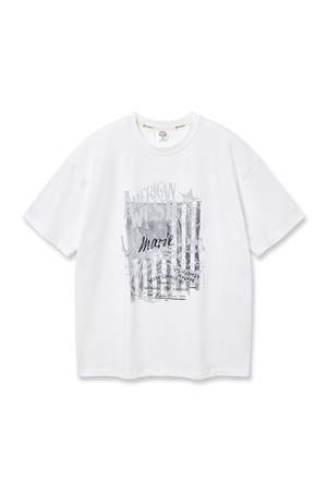아메리칸 웨스트 오버핏 반팔티 AST4782 (4 COLOR)