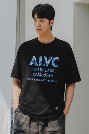 ALVC 카모플라쥬 오버핏 반팔티 AST4776 (2 COLOR)