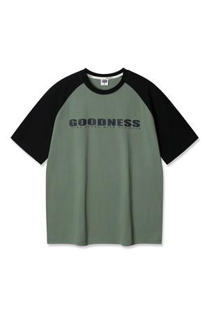 GOODNESS 래글런 오버핏 반팔티 AST4762 (2 COLOR)