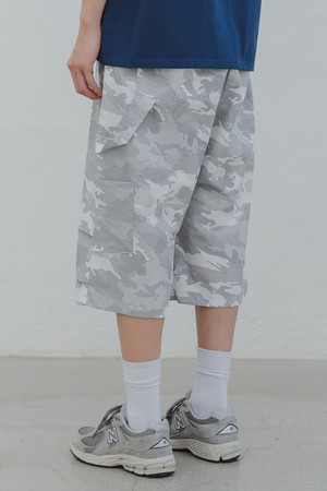 카모 나일론 카펜터 7부 밴딩 팬츠 PAN2528 (2 COLOR)