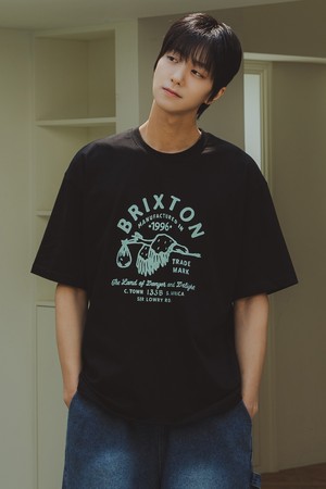 BRIXTON  오버핏 반팔티 AST4784 (2 COLOR)