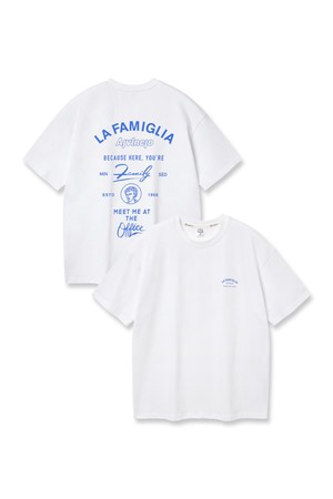 LA FAMILGLIA 오버핏 반팔티 AST4786 (2 COLOR)