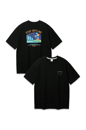 STAY OFFLINE 오버핏 반팔티 AST4789 (3 COLOR)