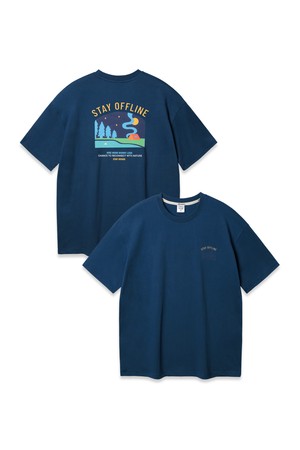 STAY OFFLINE 오버핏 반팔티 AST4789 (3 COLOR)