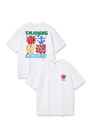 ENJOYING 오버핏 반팔티 AST4817 (3 COLOR)