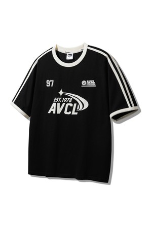 AVCL 1978 링거 트랙 오버핏 반팔티 AST4821 (4 COLOR)